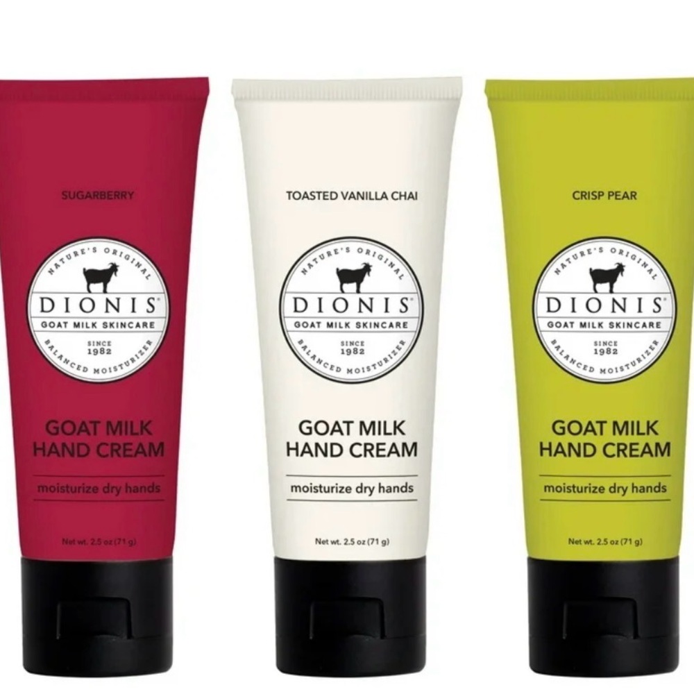Dionis Goat Milk Hand Cream Trio